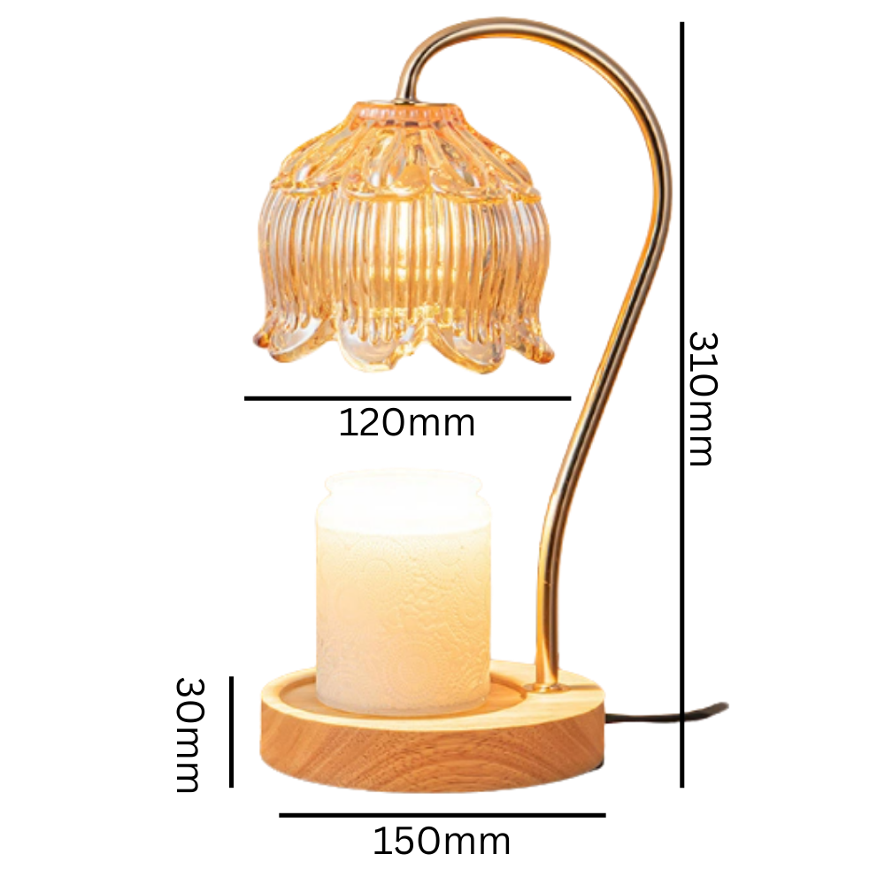 VintageGlow - Retro Lampa Nocna