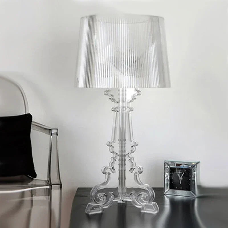 CrystalGlow – Luksusowa Kryształowa Lampa Stołowa do Stylowego Oświetlenia