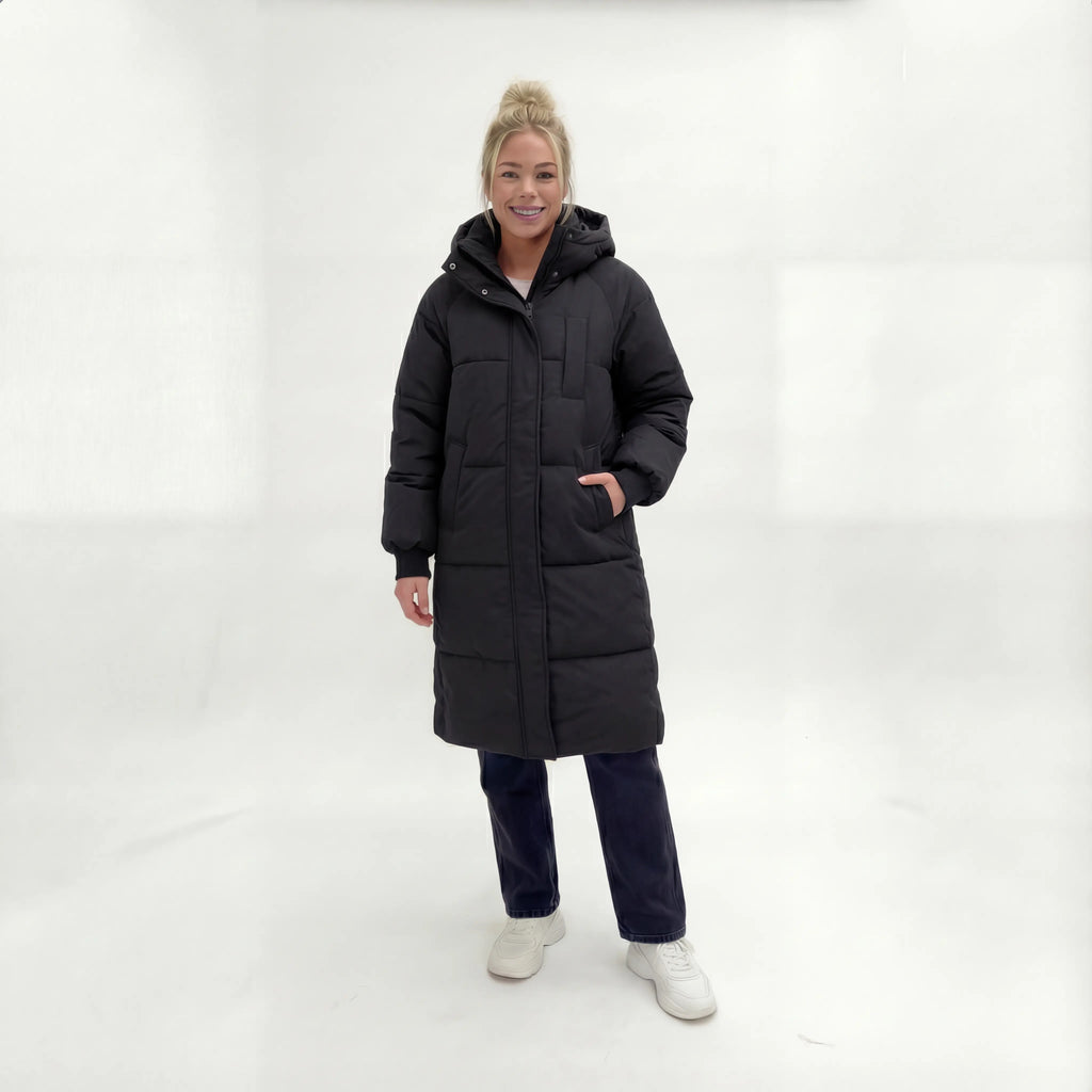 Elsa – lång pufferjacka