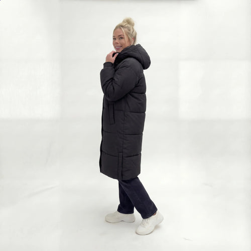 Elsa – lång pufferjacka