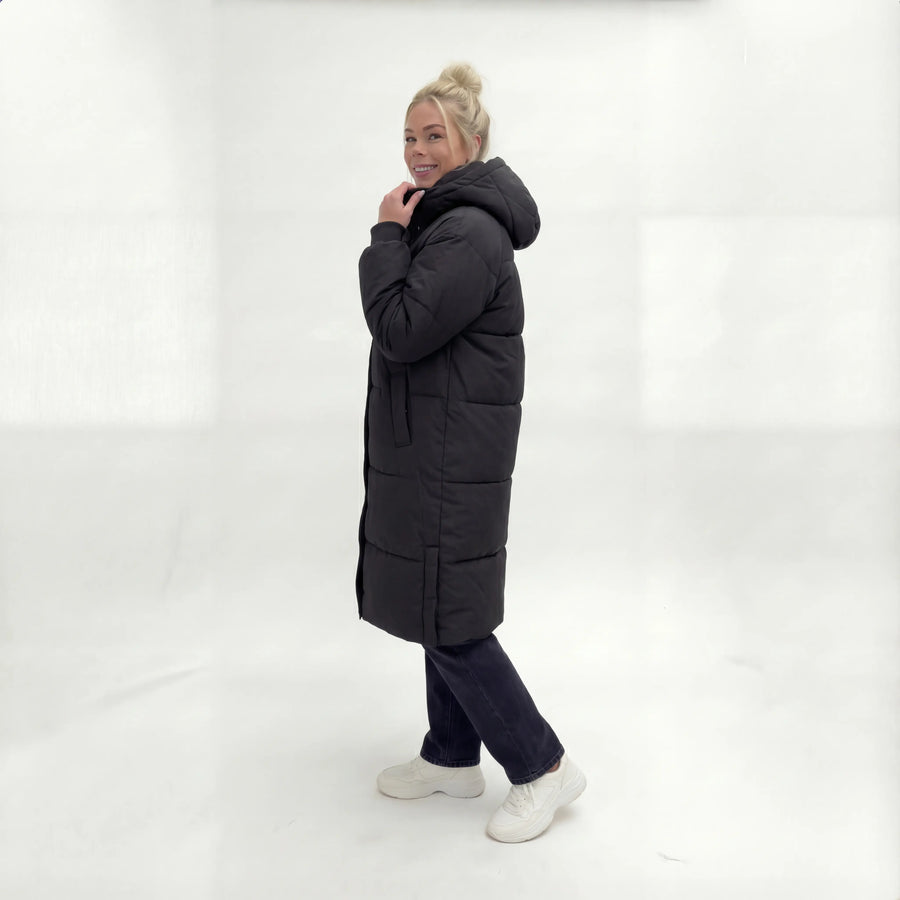 Elsa – lång pufferjacka