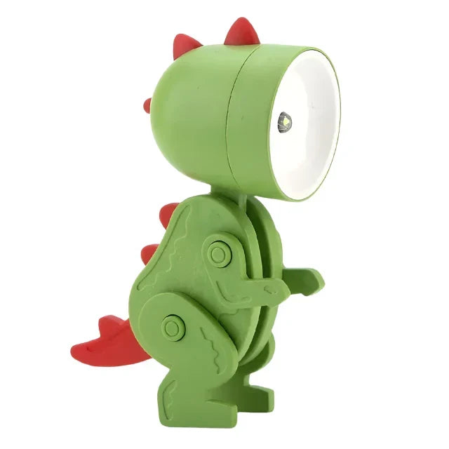 DinoGlow – Urocza lampka LED w kształcie dinozaura do pokoju dziecięcego | Ściemniana i regulowana
