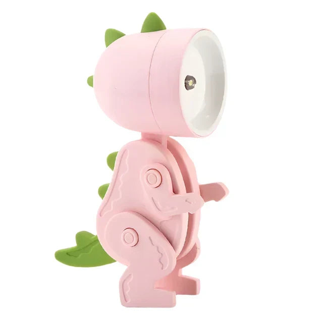 DinoGlow – Urocza lampka LED w kształcie dinozaura do pokoju dziecięcego | Ściemniana i regulowana