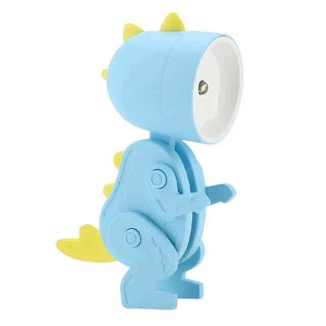 DinoGlow – Urocza lampka LED w kształcie dinozaura do pokoju dziecięcego | Ściemniana i regulowana