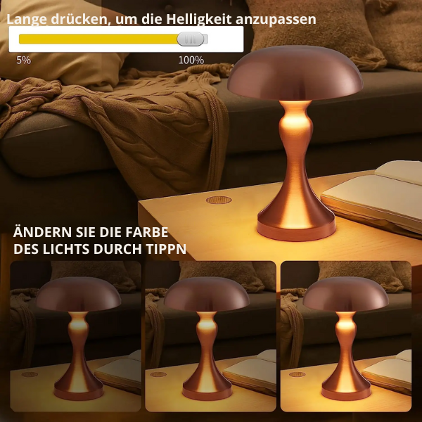 LumiGlow - Przyciemniająca Lampa LED do Czytania z Nocną Lampką, Idealna do Sypialni