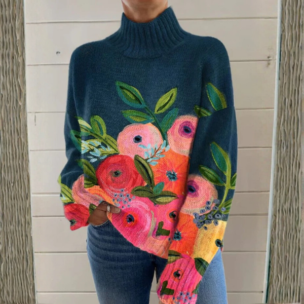Alice | Mjuk Turtleneck Tröja