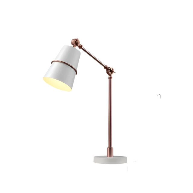 MonoGlow - Nowoczesna Lampa Stołowa LED z Obrotowym Ramieniem | Minimalistyczny Design