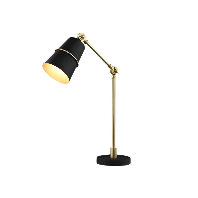 MonoGlow - Nowoczesna Lampa Stołowa LED z Obrotowym Ramieniem | Minimalistyczny Design