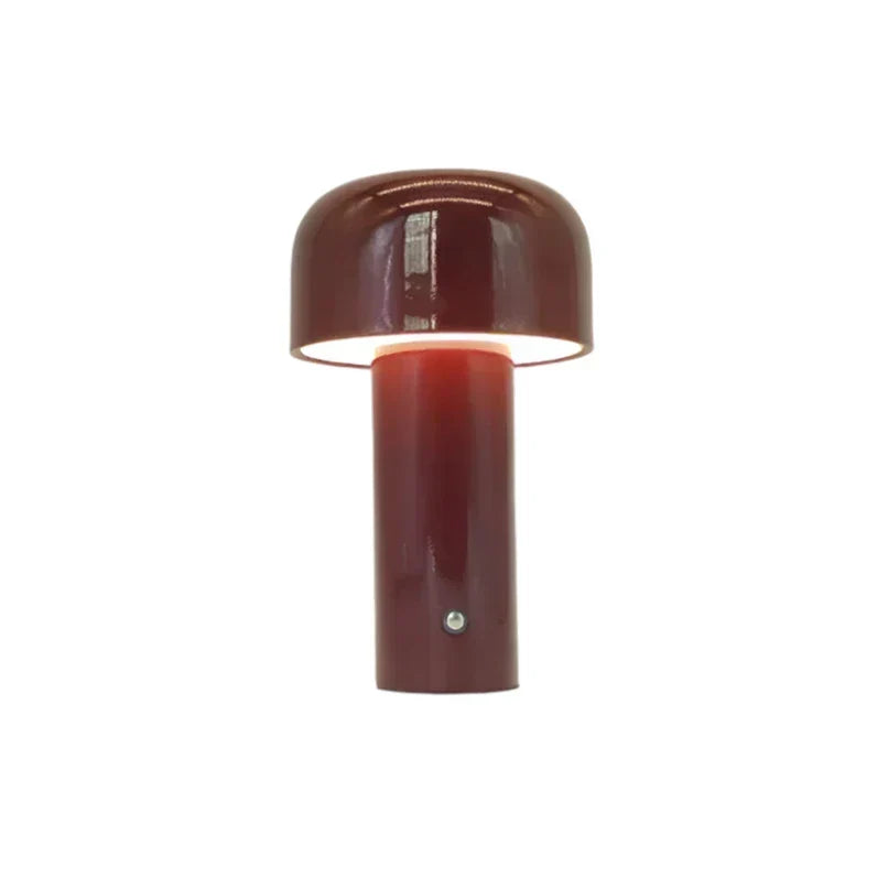 GlowMush - Ładowalna Lampa LED Stołowa, Bezprzewodowa Lampa Grzyb