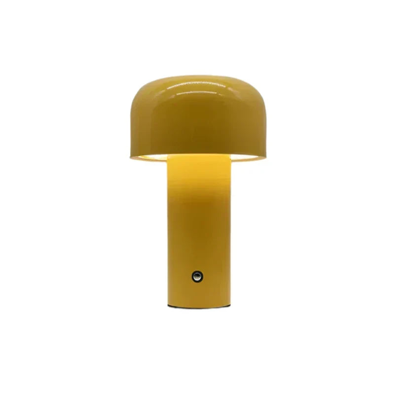 GlowMush - Ładowalna Lampa LED Stołowa, Bezprzewodowa Lampa Grzyb