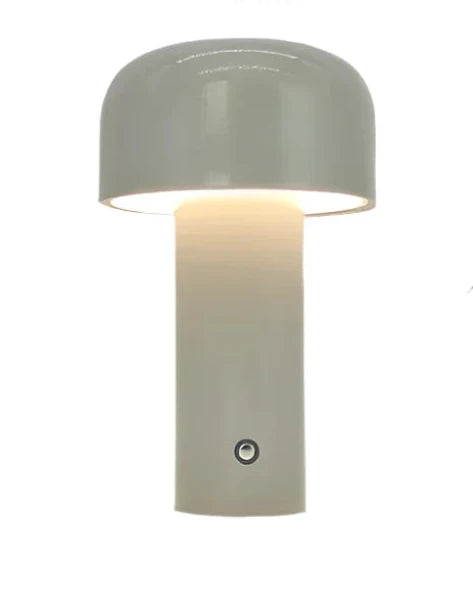 GlowMush - Ładowalna Lampa LED Stołowa, Bezprzewodowa Lampa Grzyb