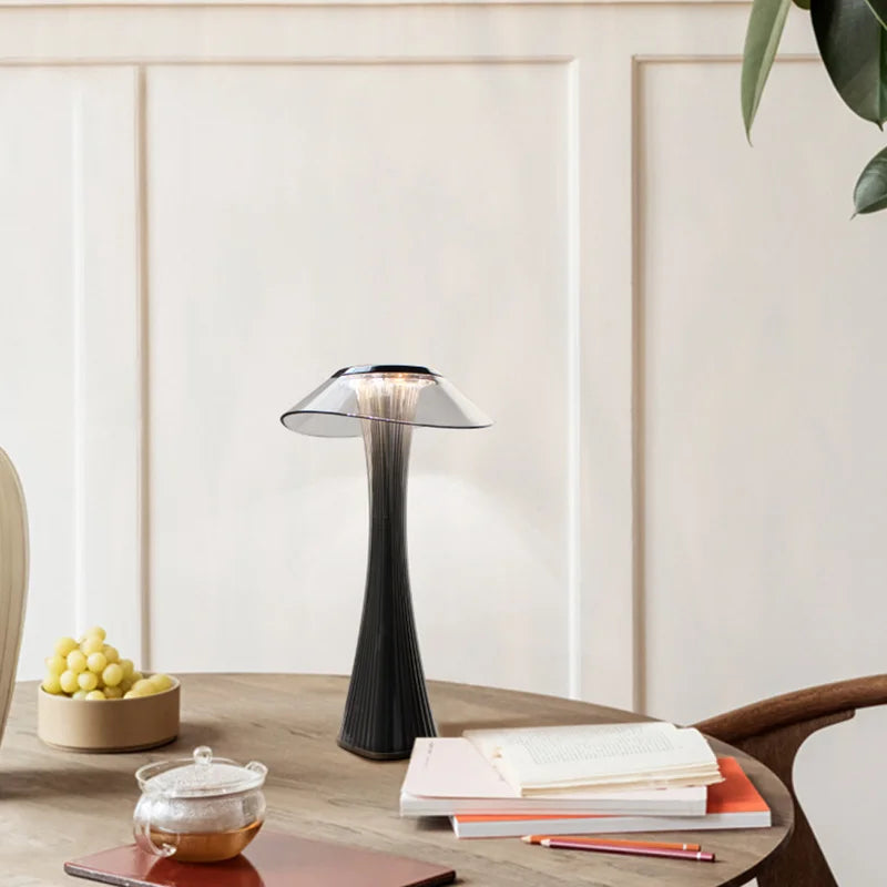 LumiLuxe - Ściemnialna Lampa LED na Stół z Dotykowym Sterowaniem