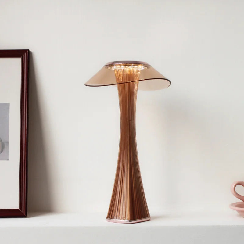 LumiLuxe - Ściemnialna Lampa LED na Stół z Dotykowym Sterowaniem