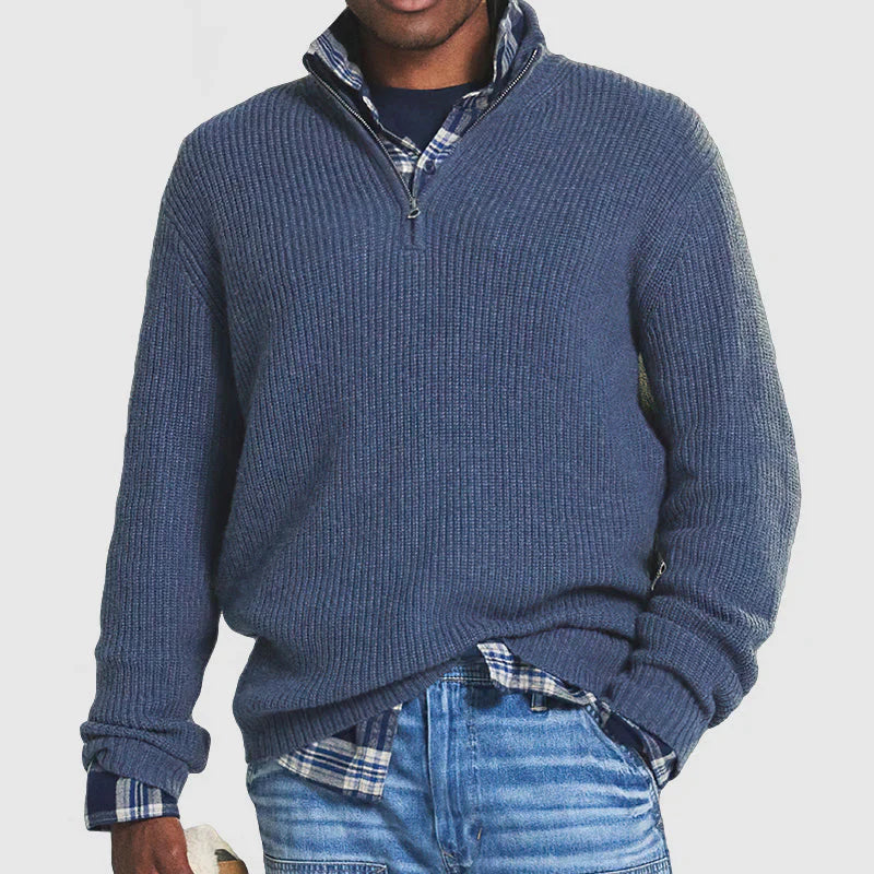 Pulower Męski | Ponadczasowy Krój Crew Neck