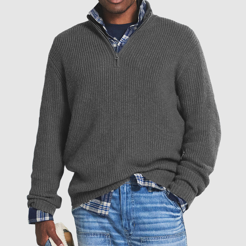 Pulower Męski | Ponadczasowy Krój Crew Neck