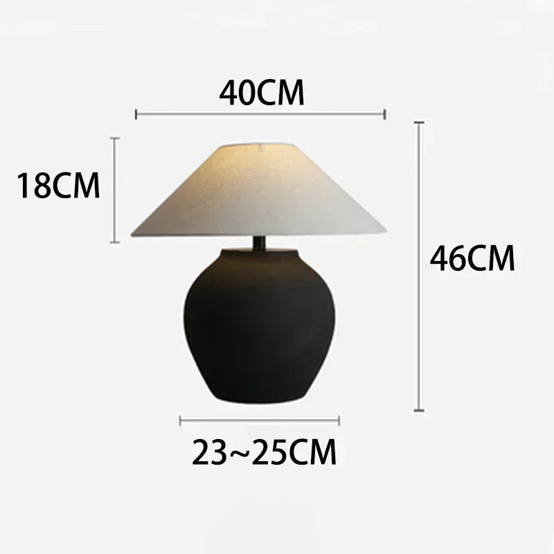 LumeVase – Ceramiczna Lampa Stołowa o Minimalistycznym Designie