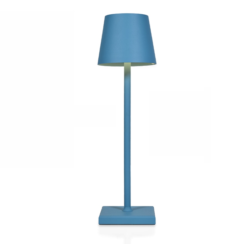 LumiGlow - Bezprzewodowa Ładowalna Lampa Stołowa w Skandynawskim Stylu