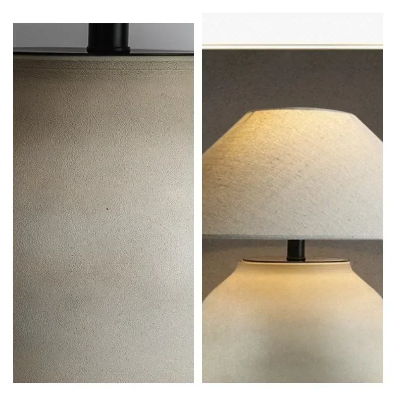LumeVase – Ceramiczna Lampa Stołowa o Minimalistycznym Designie