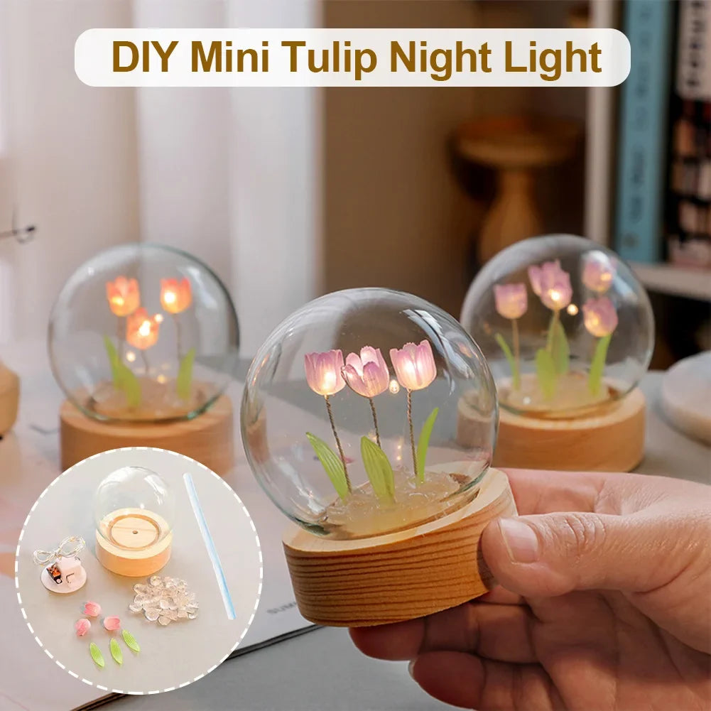 BlossomBeam - Lampa biurkowa Tulipan
