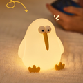 KiwiGlow - Lampka nocna KiwiBird LED, ładowana przez USB z dotykowym czujnikiem ściemniania