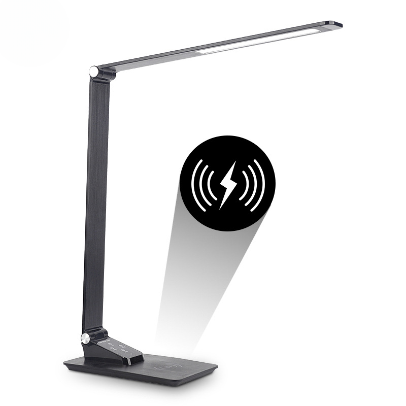 Lampka biurkowa LED - Z portem USB do ładowania i funkcją ściemniania - Idealna do biura i nauki