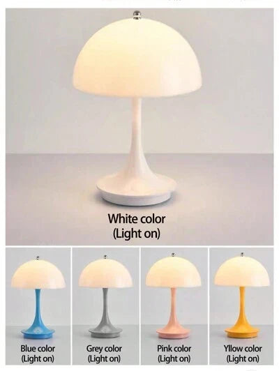 LumiFlex - Bezprzewodowa Lampa LED na Stół, Ładowalna i Ściemniana, Idealna do Salonu i Biura