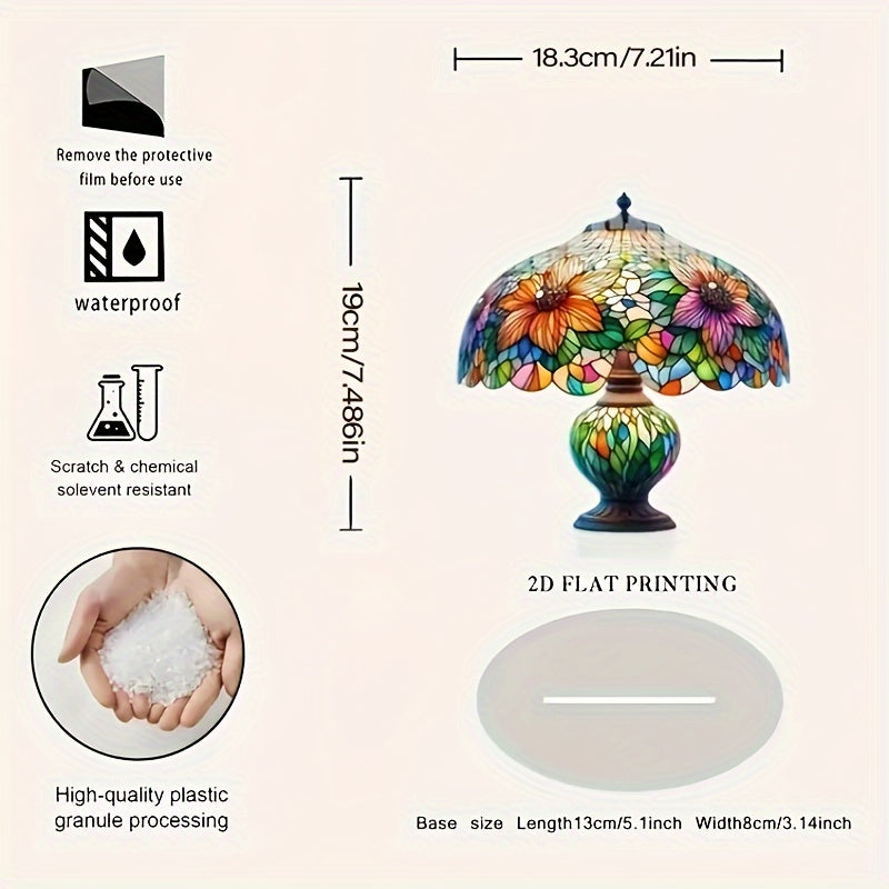 GlamTafel - Stylowa Lampa Stołowa z Akrylu