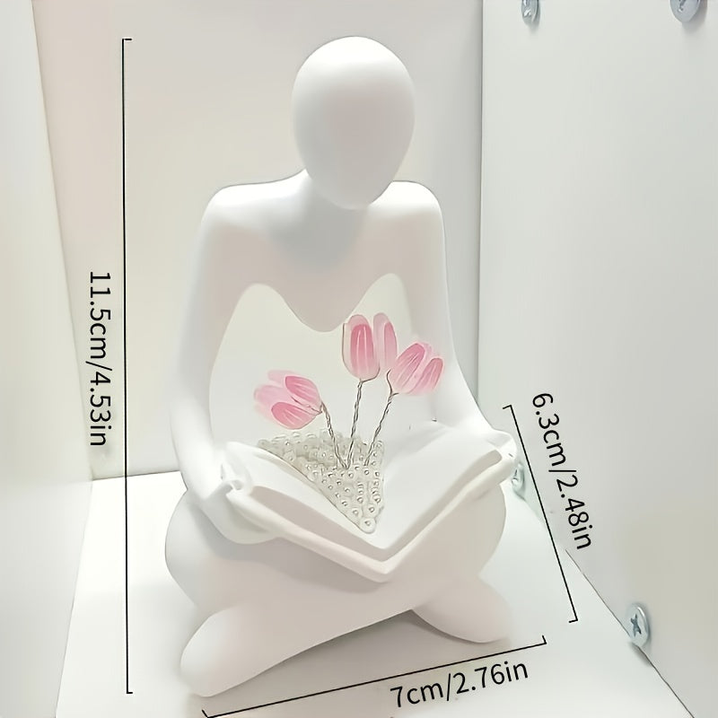ArtTulip - Abstrakcyjna Lampa Tulipanowa z Sztucznej Żywicy
