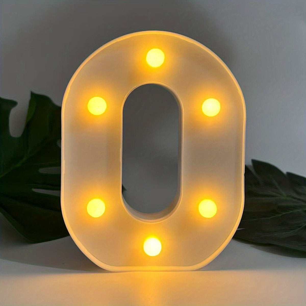 AlphaGlow - LED Dekoracyjna Lampa Literowa z Zasilaniem Bateryjnym