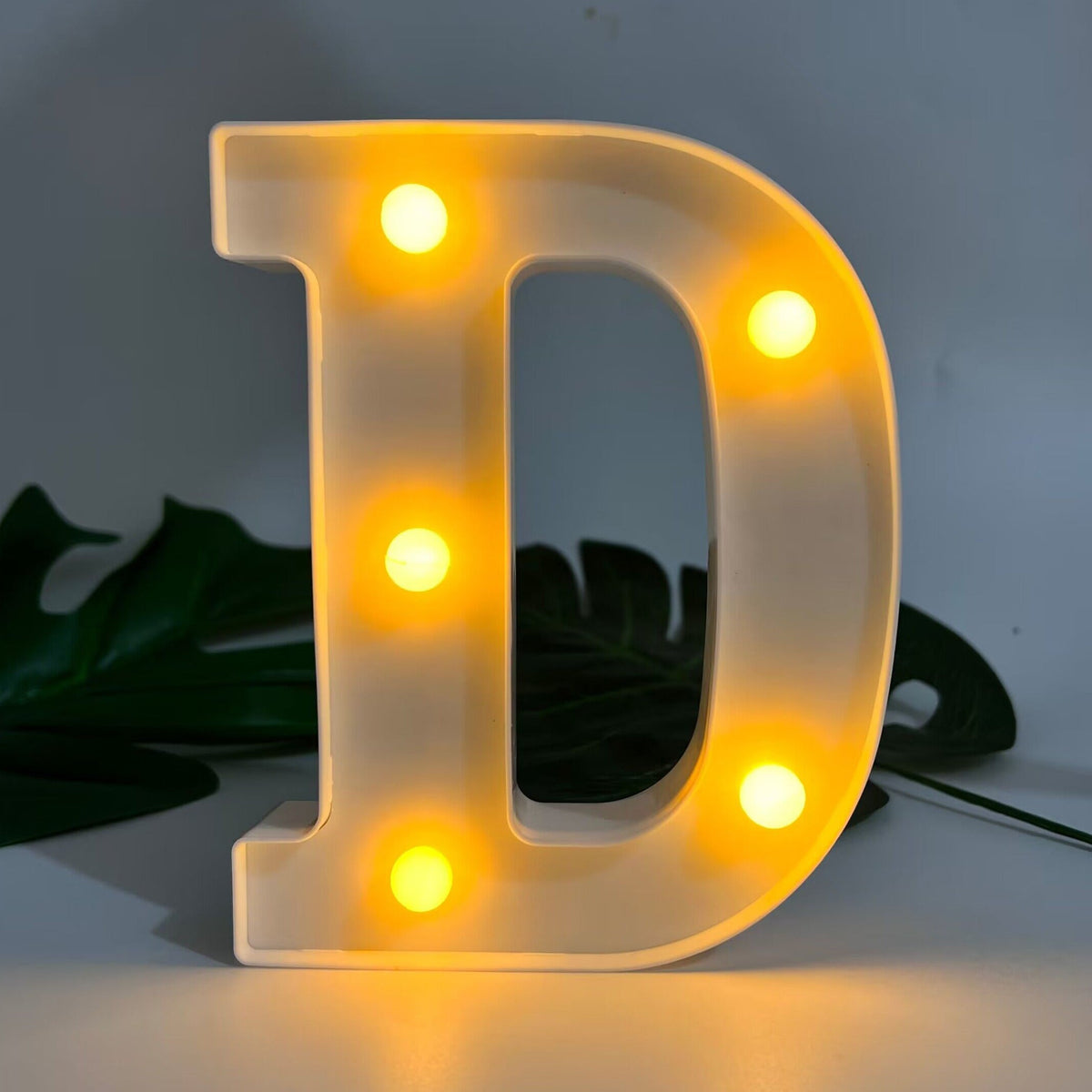 AlphaGlow - LED Dekoracyjna Lampa Literowa z Zasilaniem Bateryjnym