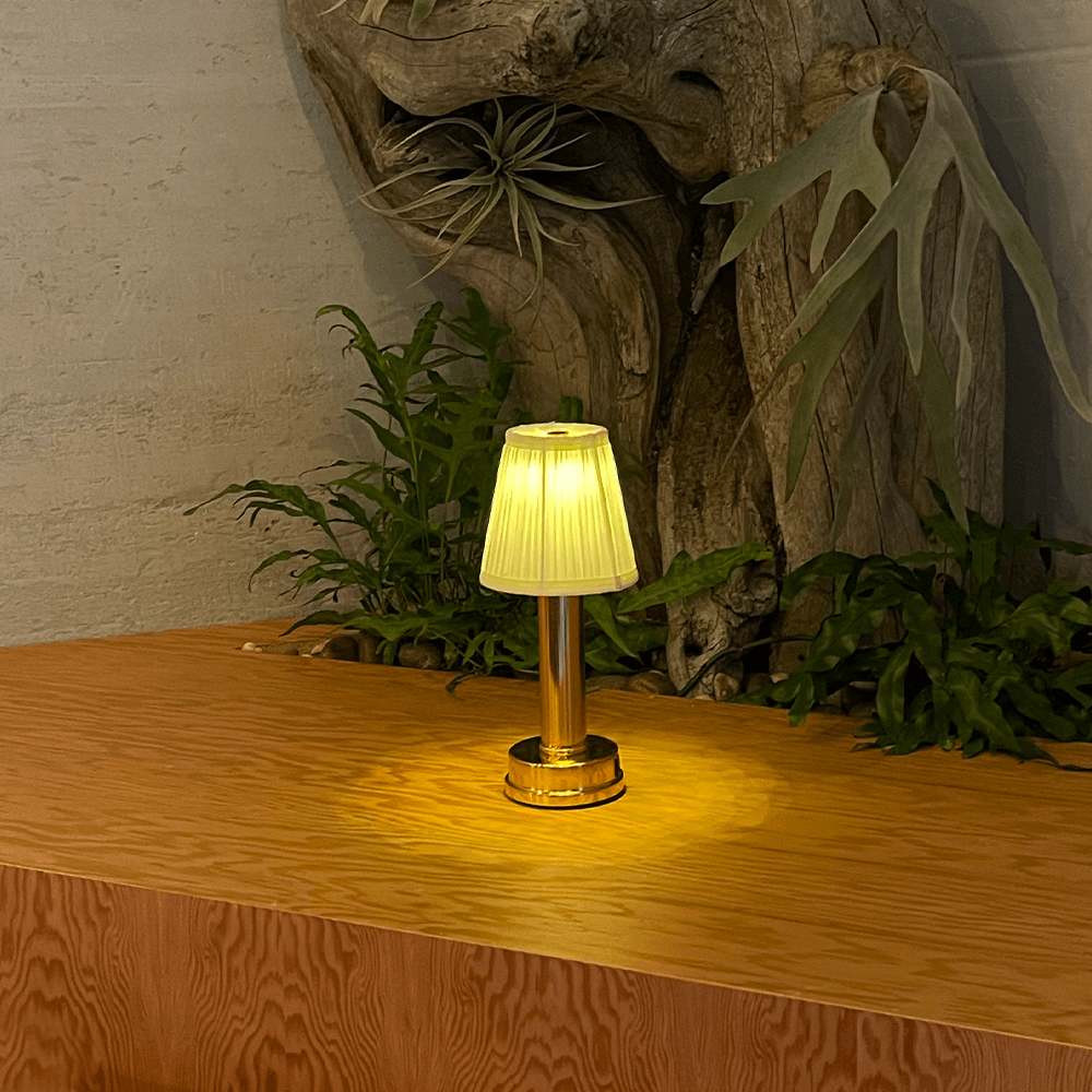 Lampa Stołowa Doku Materiałowa Bezprzewodowa Wodoodporna i Ładowalna