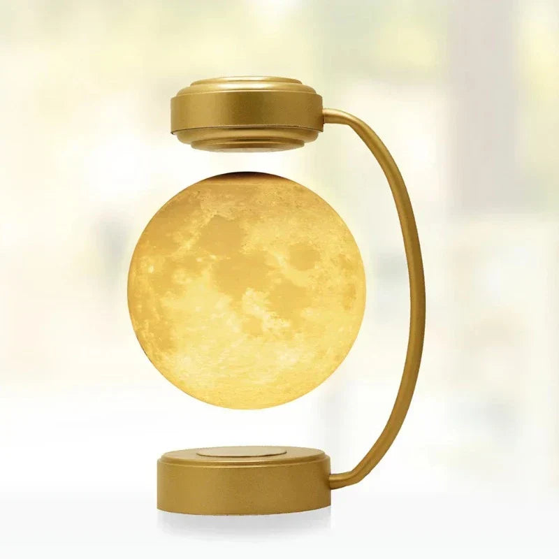 LunaFloat - Magnetyczna Lampa Księżycowa z 3D LED