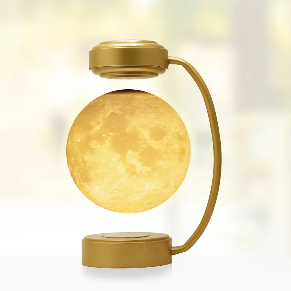 LunaGlow – Lampa Biurkowa LED w Kształcie Półksiężyca do Oświetlenia Biura i Studio Paznokci