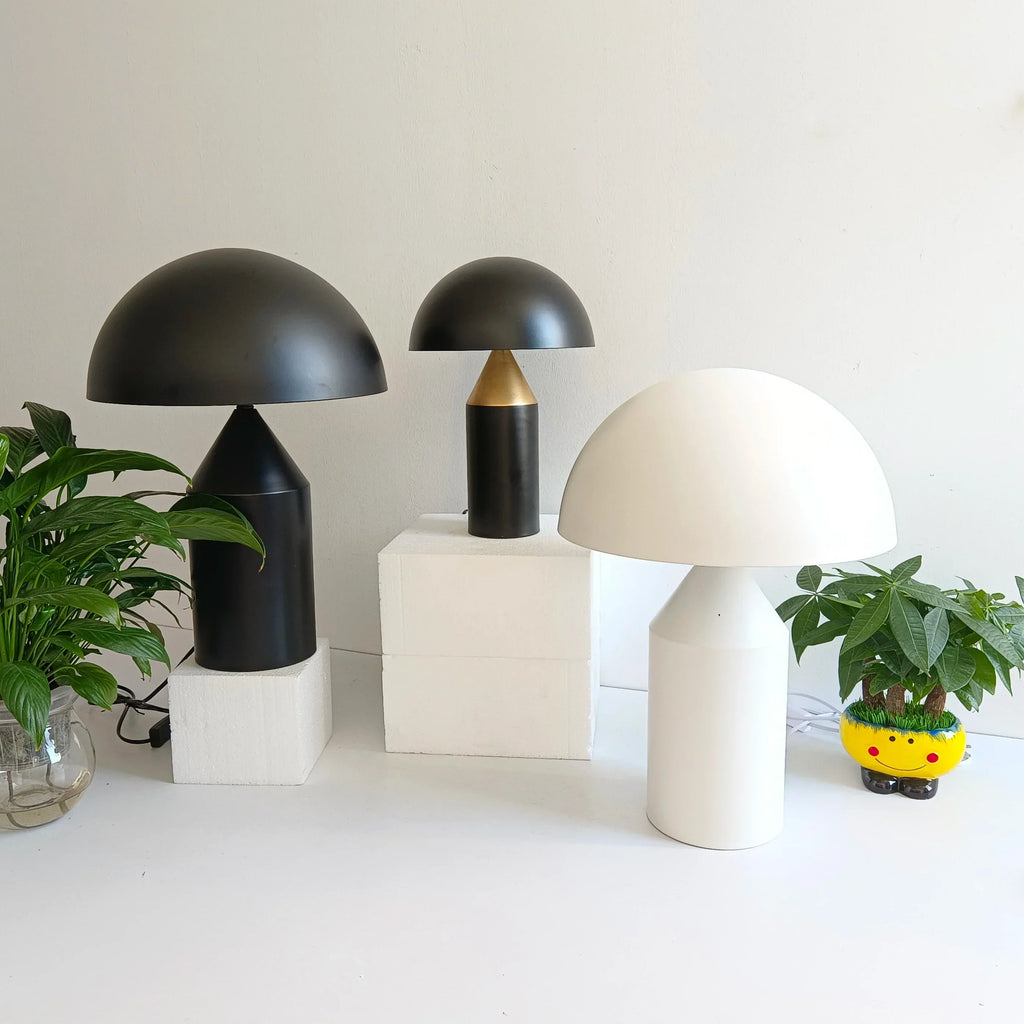 LumeShroom – Lampa Stolikowa LED w Kształcie Grzyba z Designem Skandynawskim