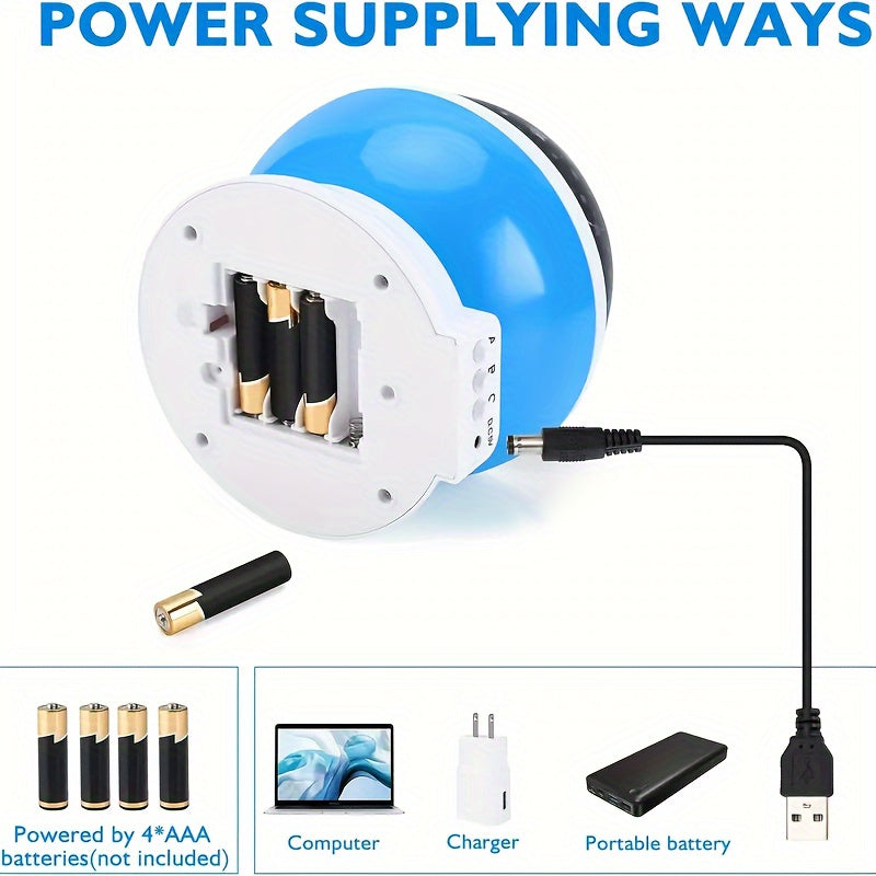 StarGlow - Projektor LED Ster z Nocną Lampką z Regulowanymi Kolorami i Zasilaniem USB