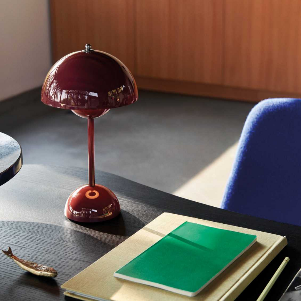 SolarFlare - Lampa stołowa LED do stylowego wnętrza