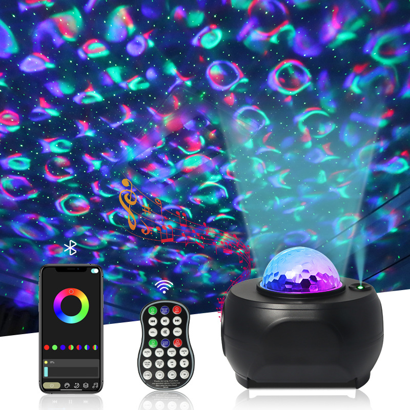 5 w 1 Galaxy - projektor gwiazd z głośnikiem Bluetooth