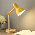 Drewniana Lampa LED do Pracy