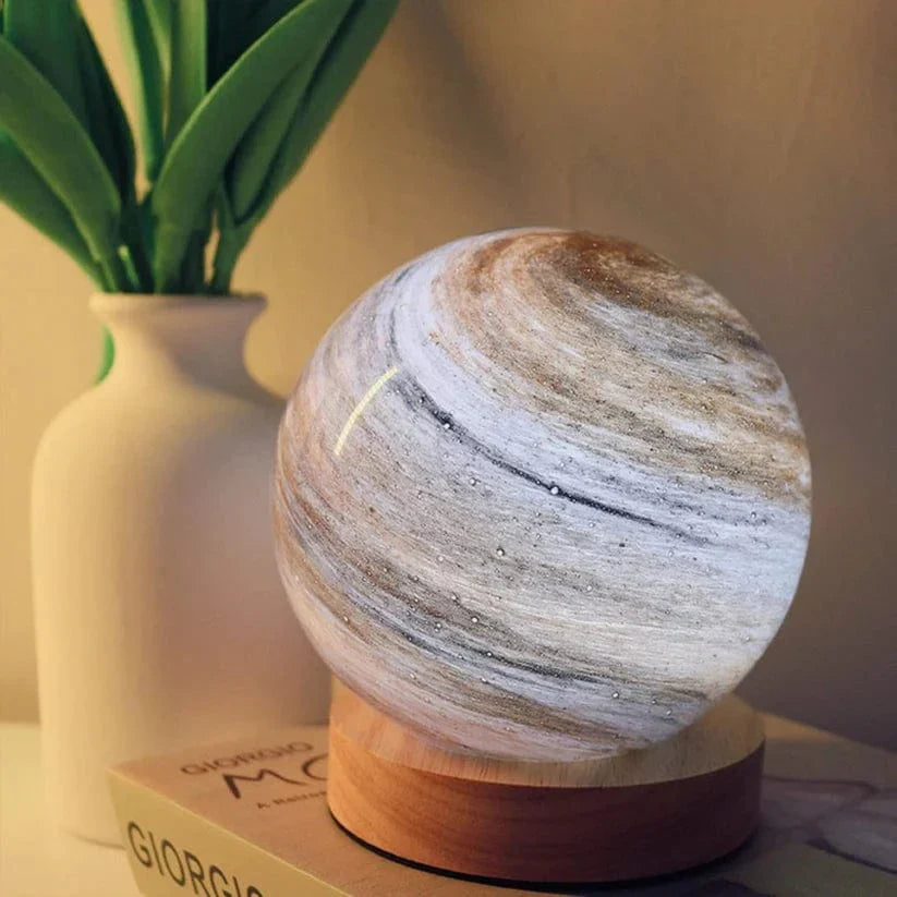 Magiczna Lampa USB Księżycowa